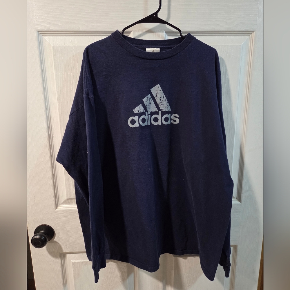 Adidas Dark Blue Long Sleeve